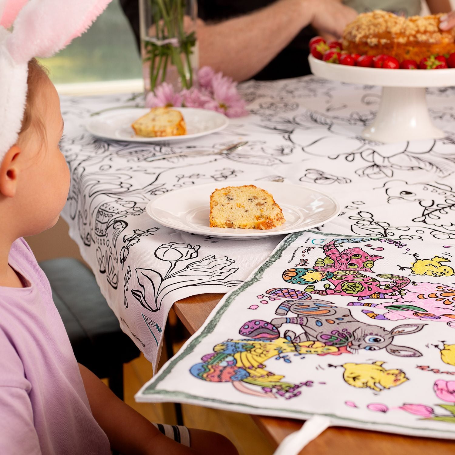 Easter - Coloring Placemat - Double-sided