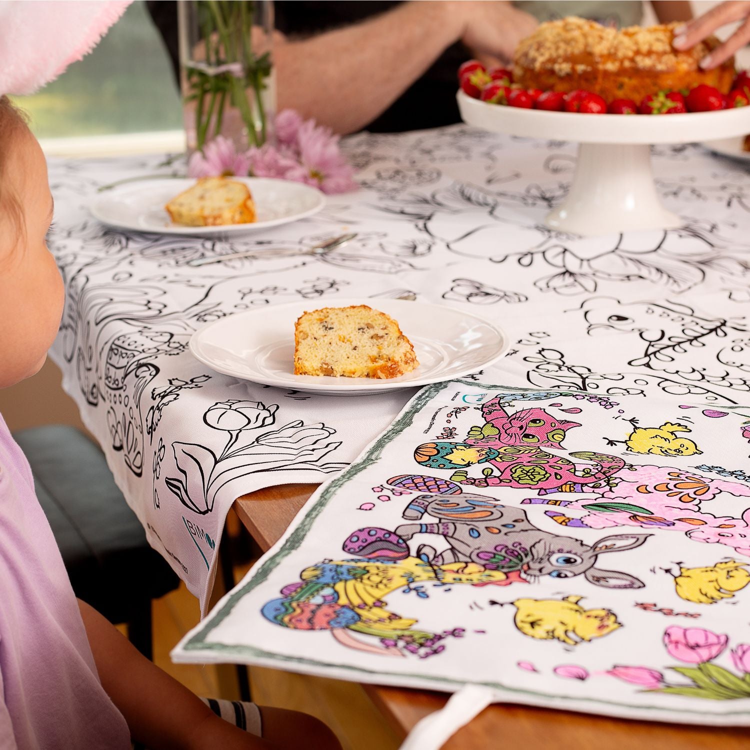 Easter - Coloring Tablecloth