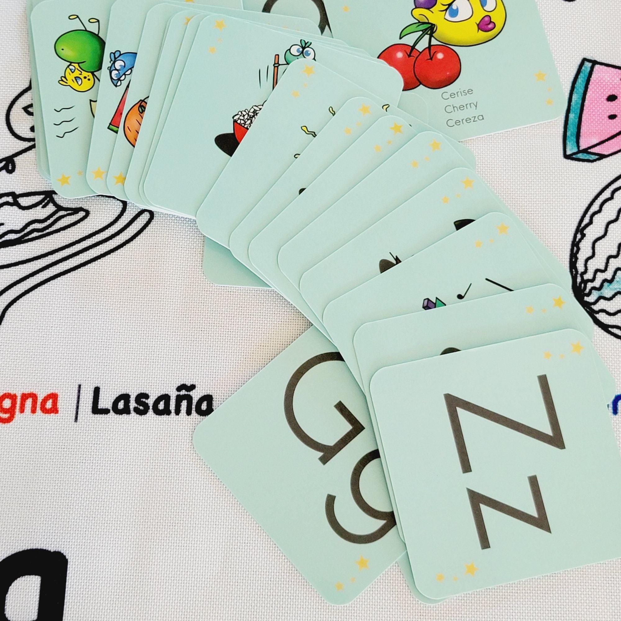 Alphabet 26-cards set