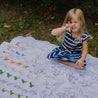 numbers with dinosaurs tablecloth design nombres avec dinosaures nappe a colorier bimoo 45x45in